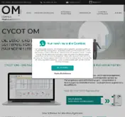 Kleine Seitenvorschau von cycot-om.de