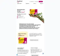Kleine Seitenvorschau von cystinol.de