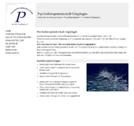 Kleine Seitenvorschau von psychotherapeutenschaft-gp.de