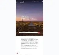 Kleine Seitenvorschau von sh-tourismus.de