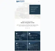 Kleine Seitenvorschau von henken-immobilien.de