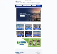 Kleine Seitenvorschau von reisen.noz.de