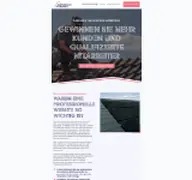 Kleine Seitenvorschau von dachdecker-homepage.de