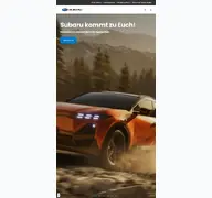 Kleine Seitenvorschau von subaru.de
