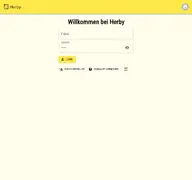 Kleine Seitenvorschau von herby-app.ch