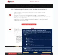 Kleine Seitenvorschau von put-insurance.de