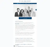 Kleine Seitenvorschau von putz-medizinrecht.de