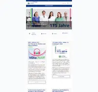 Kleine Seitenvorschau von vidia-kliniken.de