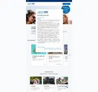 Kleine Seitenvorschau von volksbank-freiburg.de