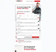 Kleine Seitenvorschau von windotec.de