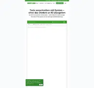 Kleine Seitenvorschau von wortliga.de