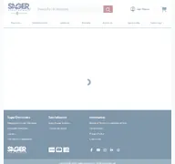 Kleine Seitenvorschau von sager.com