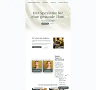 Kleine Seitenvorschau von daderma.de