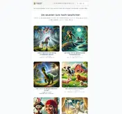 Kleine Seitenvorschau von traumland-geschichten.de