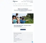 Kleine Seitenvorschau von natur-zum-anfassen.de