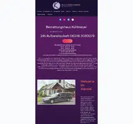 Kleine Seitenvorschau von trifels-bestattungen.de