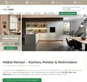 Kleine Seitenvorschau von moebel-hensel.de