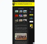 Kleine Seitenvorschau von tsv-burgthann.de