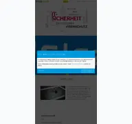 Kleine Seitenvorschau von itscare.de