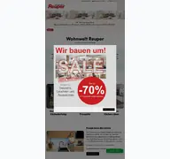 Kleine Seitenvorschau von moebel-reuper.de