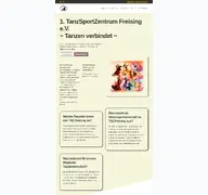 Kleine Seitenvorschau von tsz-freising.de