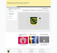 Kleine Seitenvorschau von vielfalt.sachsen.de