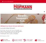Kleine Seitenvorschau von schuh-hofmann.de
