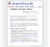 Kleine Seitenvorschau von damaschke.de
