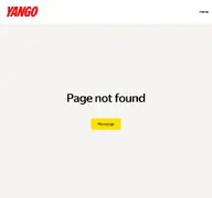 Kleine Seitenvorschau von yango.fi