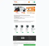 Kleine Seitenvorschau von waermeshop.de