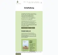 Kleine Seitenvorschau von schafe-halten.de