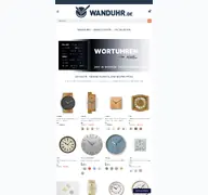 Kleine Seitenvorschau von wanduhr.de