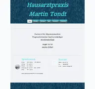 Kleine Seitenvorschau von praxis-tondt.de