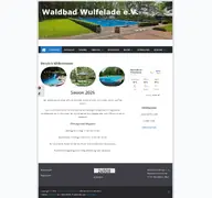 Kleine Seitenvorschau von waldbad-wulfelade.de