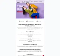 Kleine Seitenvorschau von danekdance.de