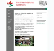 Kleine Seitenvorschau von waldheim-dettingen.de