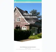 Kleine Seitenvorschau von praxis-westerhorn.de