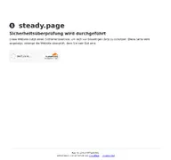 Kleine Seitenvorschau von steady.page