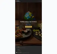 Kleine Seitenvorschau von danli-restaurant.de