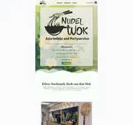 Kleine Seitenvorschau von nudelwok.de