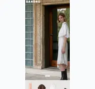 Kleine Seitenvorschau von sandro-paris.com