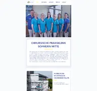 Kleine Seitenvorschau von praxisklinik-schwerin.de