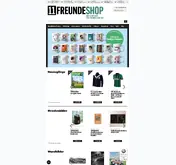 Kleine Seitenvorschau von shop.11freunde.de