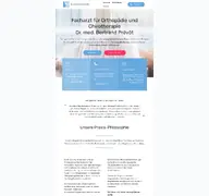 Kleine Seitenvorschau von dr-prevot.de