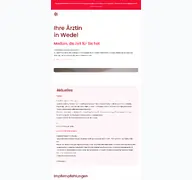 Kleine Seitenvorschau von wedel-hausarzt.de