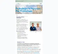 Kleine Seitenvorschau von darmsprechstunde.de
