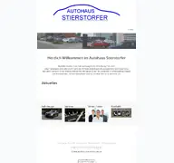 Kleine Seitenvorschau von stierstorfer.de