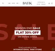 Kleine Seitenvorschau von batik.com.pk