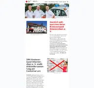 Kleine Seitenvorschau von drk-altenkirchen.de