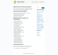 Kleine Seitenvorschau von premiumvorlagen.de